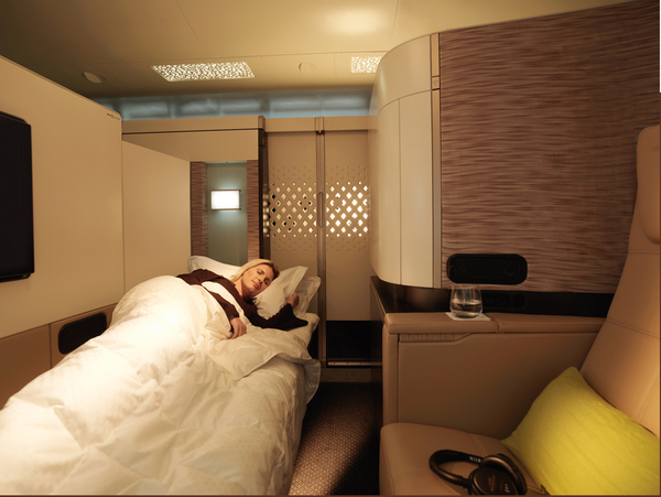 Première classe d'Etihad Airways