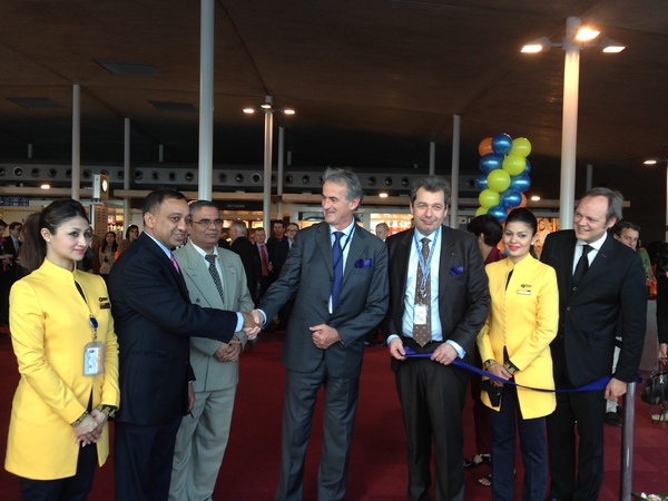 Vol inaugural CDG-BOM Jet Airways