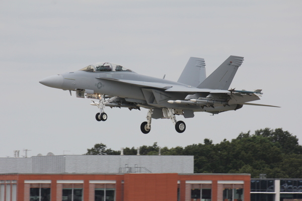 Farnborough 2014 Boeing F-18F Super Hornet