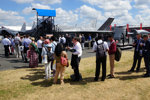 Maquette du F-35