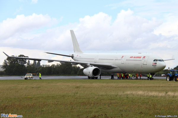 Incident à Lille d'un Airbus A330 Air Algérie