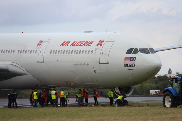 Incident à Lille de l'Airbus A330 Air Algérie 