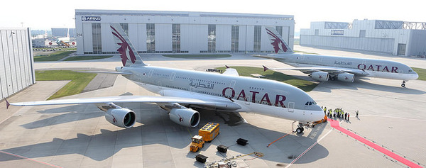 Livraison Airbus A380 Qatar Airways