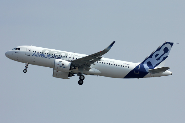 Décollage Airbus A320neo