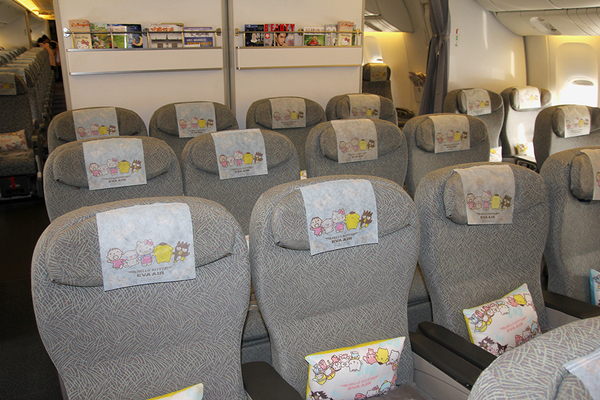 Cérémonie Hello Kitty Eva Air