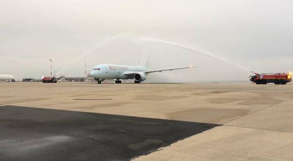 Boeing 787 Air Canada à Paris (Morgan ROBINEAU)