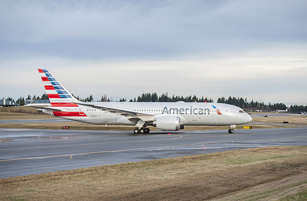 Boeing 787 American Airlines