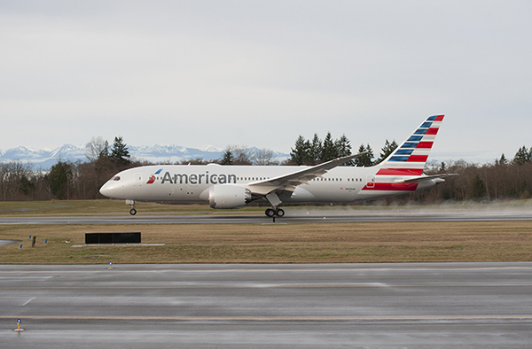 Boeing 787 American Airlines