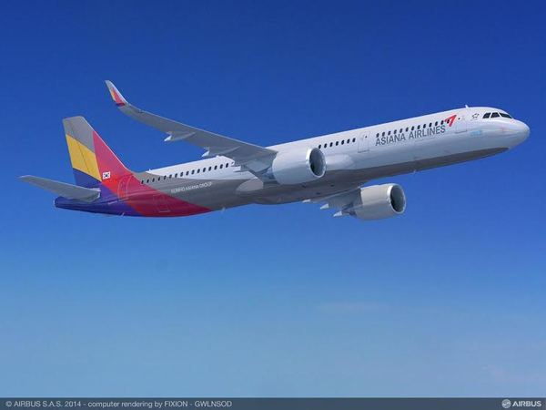 Airbus A321neo d'Asiana Airlines