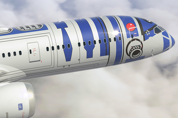 Boeing 787-9 ANA Star Wars R2-D2