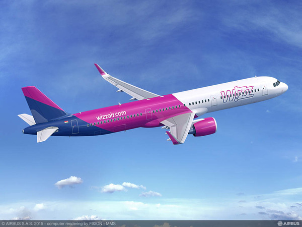Airbus A321neo Wizz Air 