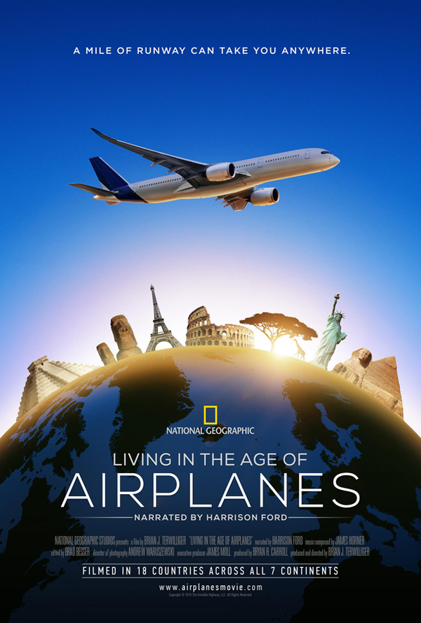Living in the age of airplanes