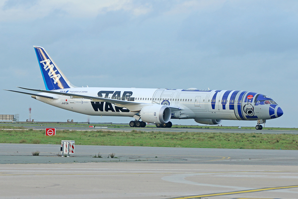 Boeing 787-9 ANA Star Wars R2-D2