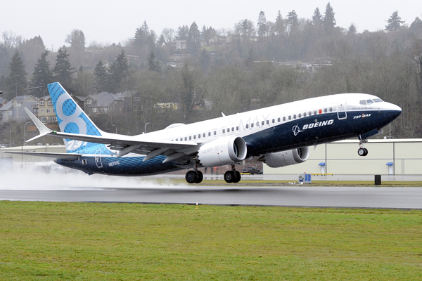 Premier vol du Boeing 737 MAX