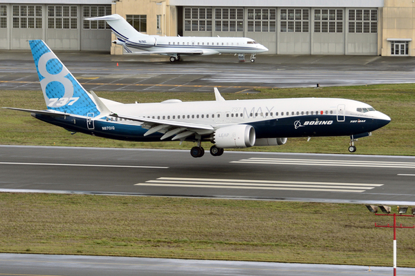Premier vol du Boeing 737 MAX