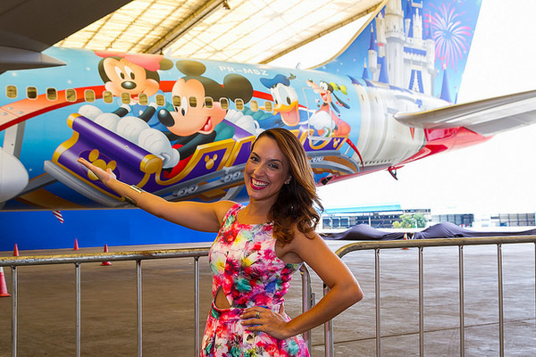 Boeing 767 TAM livrée Walt Disney