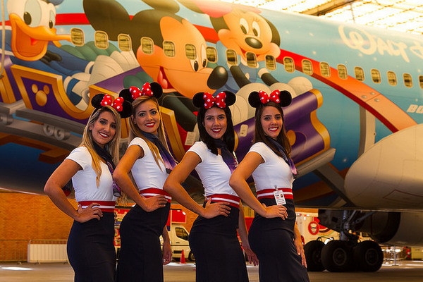 Boeing 767 TAM livrée Walt Disney Boeing 767 TAM livrée Walt Disney