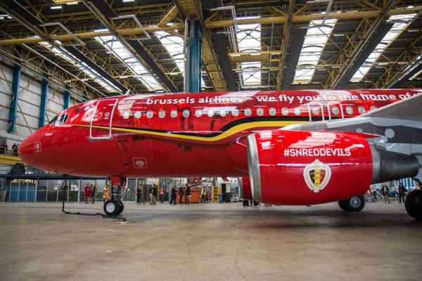 Airbus A320 Brussels Airlines livrée Trident