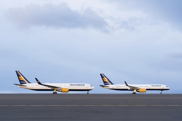 Boeing 767 et Boeing 757 Icelandair