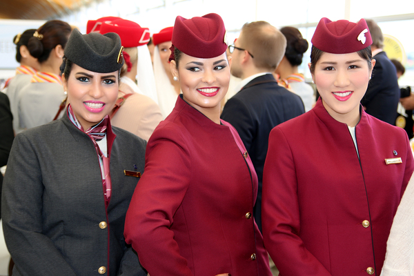 Hôtesses Qatar Airways