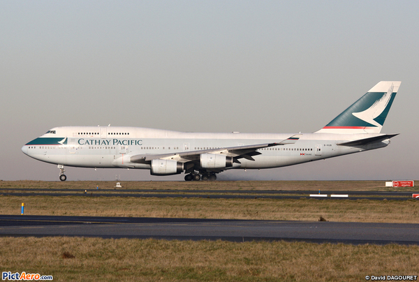 Boeing 747-400 Cathay Pacific 