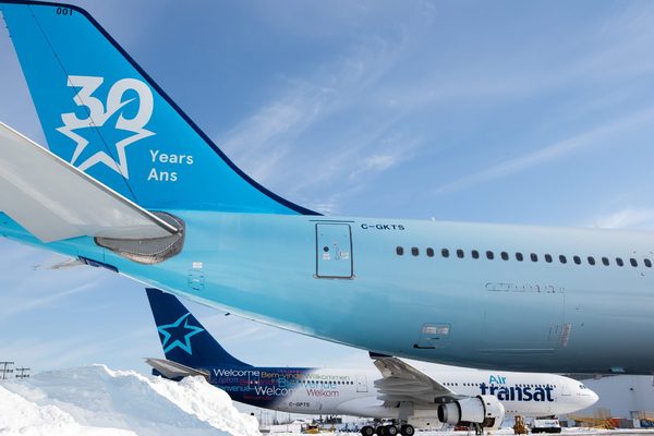 Airbus A330 Air transat livrée spéciale