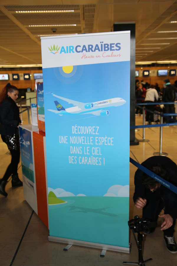 Vol inaugural Airbus A350 Air Caraïbes