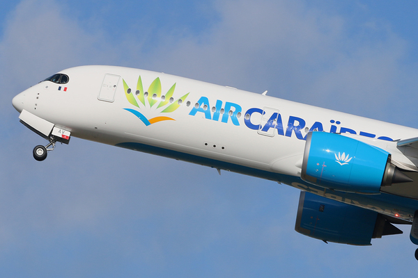 Vol inaugural Airbus A350 Air Caraïbes