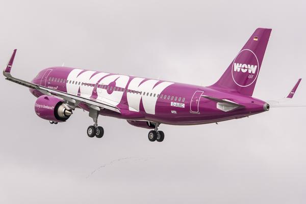 Airbus A320neo Wow Air