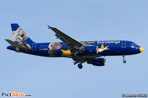 Airbus A320 Eurowings Europa-Park