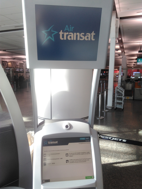 Reportage Air Transat