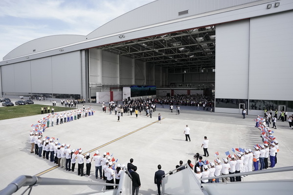 Centre d'aménagement Airbus à Tianjin 