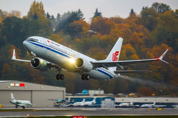 Boeing 737 max 8 Air China