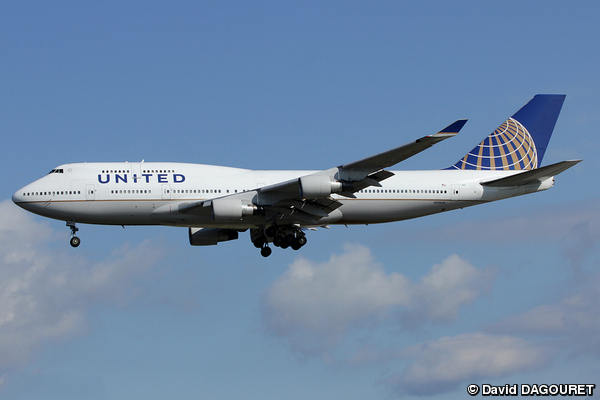 Boeing 747 United Airlines
