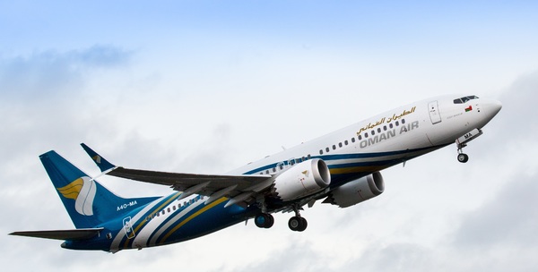 Boeing 737 Max 8 Oman Air