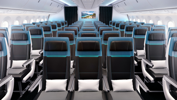 Economy Boeing 787-9 Dreamliner WestJet