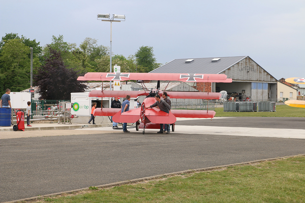 Préparatifs meeting Cerny - La Ferté-Alais 2018