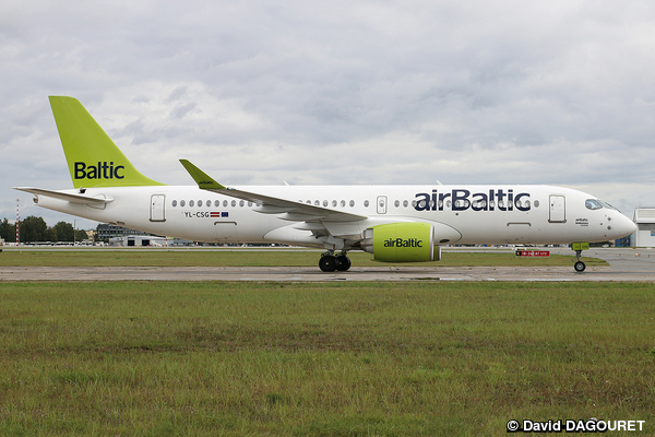 Bombardier CS300 Airbaltic