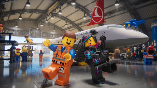 Consigne de sécurité Turkish Airlines et Lego