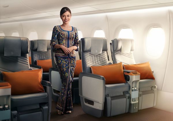 Premium Economie Singapore Airlines