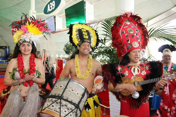 Vol inaugural Boeing 787 Air Tahiti Nui