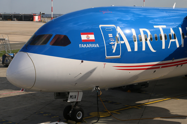 Vol inaugural Boeing 787 Air Tahiti Nui