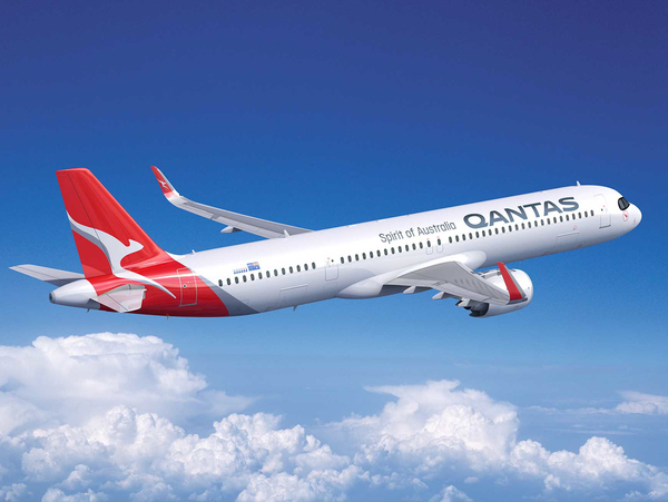 Airbus A321XLR de Qantas