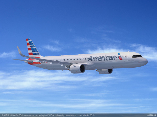 Airbus A321XLR American Airlines 