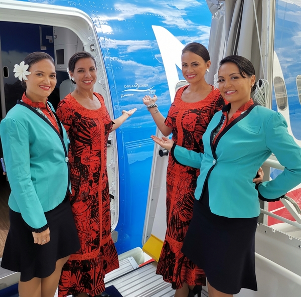 uniformes Air Tahiti Nui