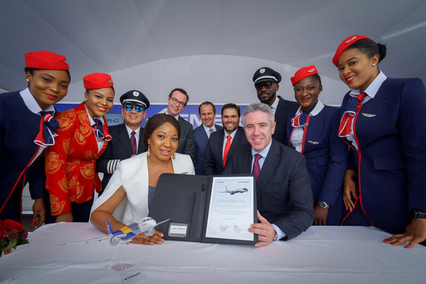 Contrat Air Peace et Embraer