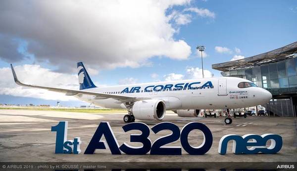 Airbus A320neo Airbus Corsica