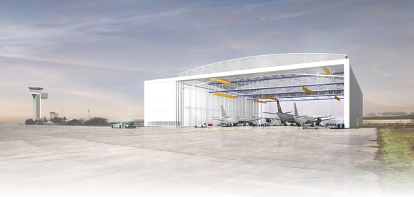 Futur Hangar Aéroport Marcel Dassault Châteauroux 