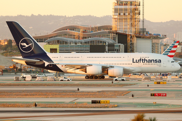 Airbus A380 Lusthansa