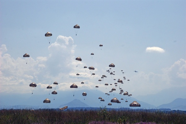 Parachutage Airbus A400M